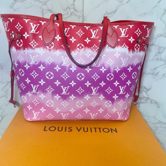 LOUIS VUITTON Limited Edition Neverfull Escale MM - Picture 3 of 16